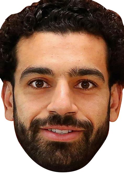 Mohamed Salah 2018 Football Sensation celebrity Party Face Fancy Dress ...