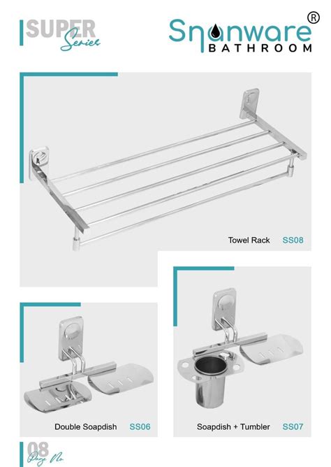 StainleSS Steel SS Bath Accessories, For Bathroom at Rs 600/piece in Rajkot