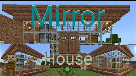 We Build Mirror house in Minecraft but only 1hours 👍😎 Part-2 - YouTube