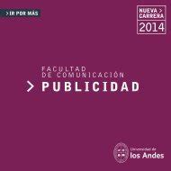 Folleto + Malla Curricular - Universidad de los Andes - Admisión