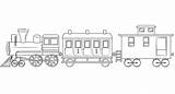 Tren De colorat  Desene Gratis sketch template