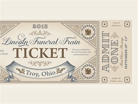 Vintage Train Ticket by Heather Taylor on Dribbble