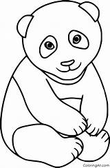 Panda Coloring Pages 62 Free Printables  ColoringAll sketch template