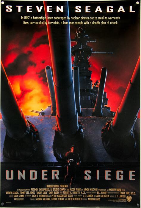 UNDER SIEGE (1992) | Action movie poster, Steven seagal, Best movie posters