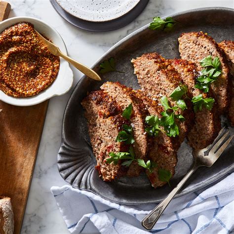 Meatloaf Recipe With Ketchup Mustard And Brown Sugar Glaze | Dandk ...