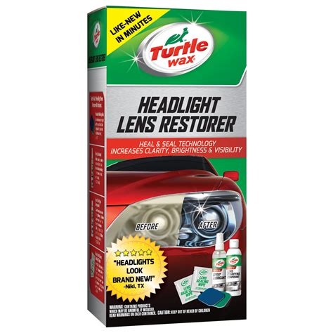 New Turtle Wax Speed Headlight Lens Restorer Kit - Heal and Seal - Walmart.com - Walmart.com