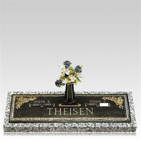 Grave Marker Full Date Plaque