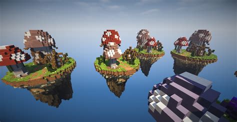 mushroom Skywars Minecraft Map