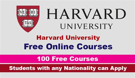 Harvard University Free Online Courses 2022 - Bright Scholarship