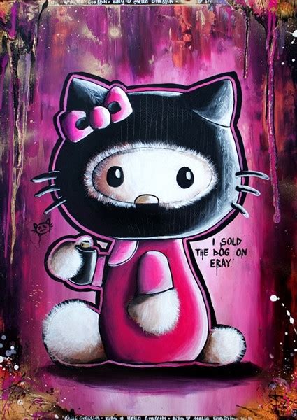 Hello Graffiti-Kitty posters & prints by Julia Hirschfeld - Printler