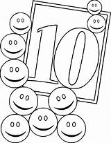 Number 10 coloring Page  free printable Pages On Colooricom sketch template