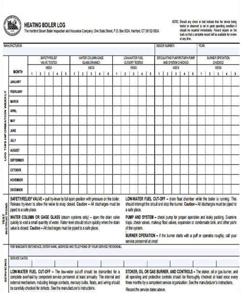 FREE 56+ Printable Log Sheet Templates in Google Docs | MS Word | Pages | Numbers