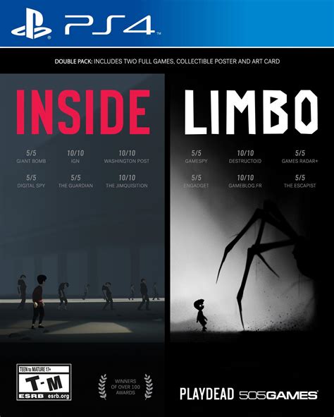 Inside and Limbo 2 Pack - PlayStation 4 | PlayStation 4 | GameStop