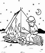 9 Fun Campfire Coloring Pages For Students  Coloring sketch template