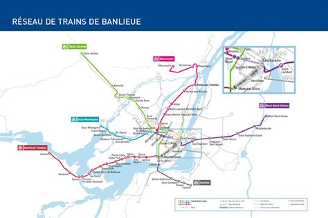 Transit Maps: Submission – Official Map: Montreal Commuter Rail Map, 2018