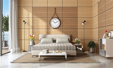 Wooden Wall Designs And Panels For Bedroom | Design Cafe