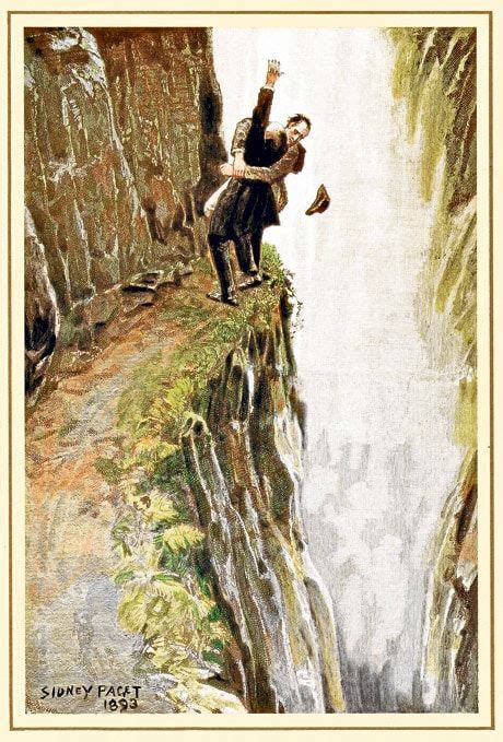 Sherlock Holmes: the end game at Switzerland's Reichenbach Falls ...