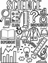 Science Coloring Pages To Print sketch template