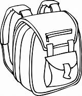 Backpack Coloring Page At GetColoringscom  Free Printable Colorings sketch template