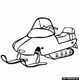 Snowmobile Coloring Pages  Home sketch template