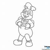 Jollibee Coloring Pages Png Ink Free Download  sketch template