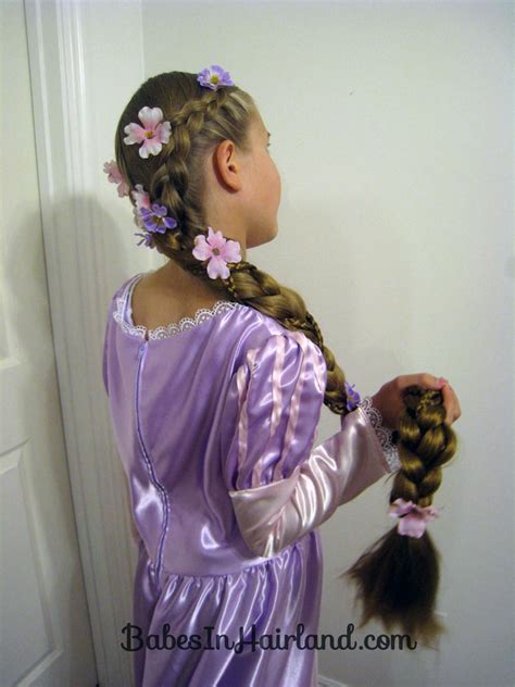 Rapunzel Hair Tutorial - Using Extensions - Babes In Hairland