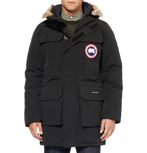 Canada Goose Citadel Coyotetrim Parka Jacket in Black for Men - Lyst