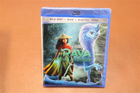 New Disney Raya and The Last Dragon Blu-ray, | Grelly USA