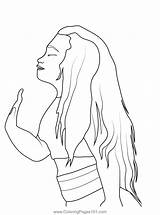 Princess moana 9 coloring Page – Artofit sketch template