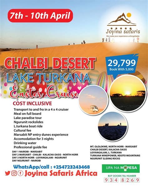 CHALBI DESERT EASTER HOLIDAY, Chalbi Desert, Eldoret, April 7 2023 ...