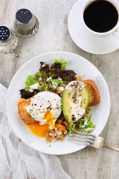 A Healthy and Balanced Breakfast Plate Stock Image - Image of loss, meal: 204287913