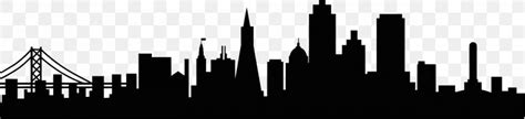 San Francisco Skyline Silhouette Photography, PNG, 1460x333px, San ...