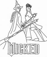 Coloring Page Wicked  Poster 1 sketch template