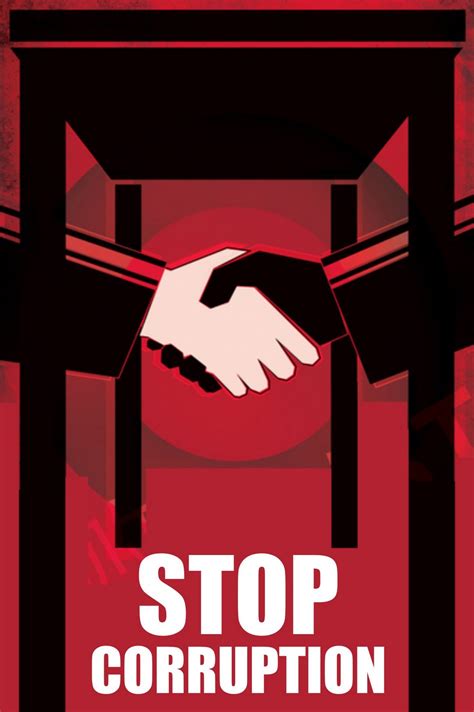 Corruption Poster: Stop Corruption