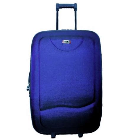 Blue Polyester Trolley Suitcase at Rs 999/piece in Hyderabad | ID: 27297467597