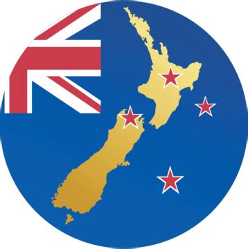 New Zealand Round Flag PNG Transparent Images Free Download | Vector Files | Pngtree