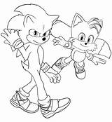 Printable coloring Pages Sonic 2 Baby The Hedgehog sketch template