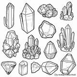 Crystal Coloring Pages  Free & Printable sketch template