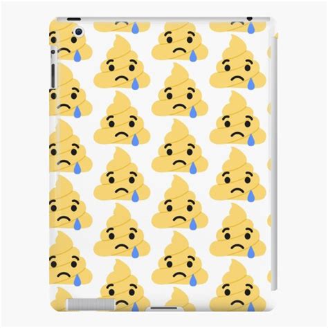 "Sad poo emoji" iPad Case & Skin for Sale by mcaplin | Redbubble