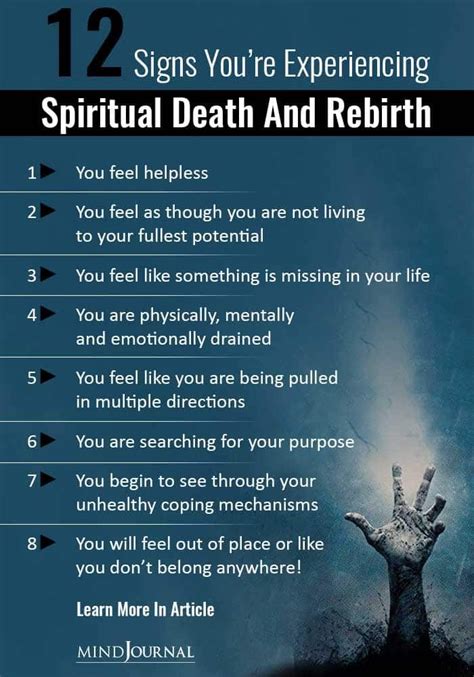 12 signs you re experiencing spiritual death and rebirth – Artofit