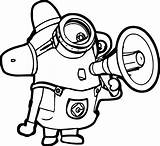 Minion Coloring Pages  Best For Kids sketch template