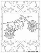 Dirt Bike Coloring Pages Yamaha sketch template