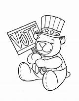 Election Day Coloring Pages At GetColoringscom  Free Printable sketch template