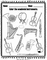 Woodwind Coloring Pages sketch template