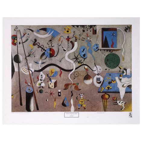 Miró’s “Carnival of Harlequin”, 1924–25 | Posters art prints, Canvas ...