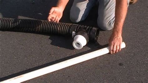 How to Adapt PVC to Corrugated Pipe Correctly, by Apple Drains - YouTube