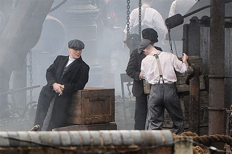 Murphy on the set of Peaky Blinders, season 2 - Peaky Blinders. Photo ...