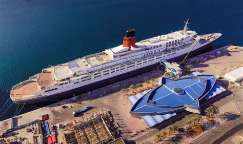 QE2: Iconic ship transformed into luxury floating hotel in Dubai ...