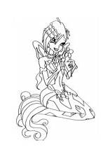 Ausmalbilder Winx Club  Malvorlagen Kostenlos Zum Ausdrucken sketch template
