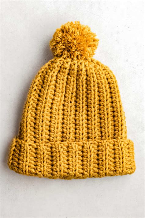 Easiest Crochet Beanie Pattern (How to Crochet a Hat)